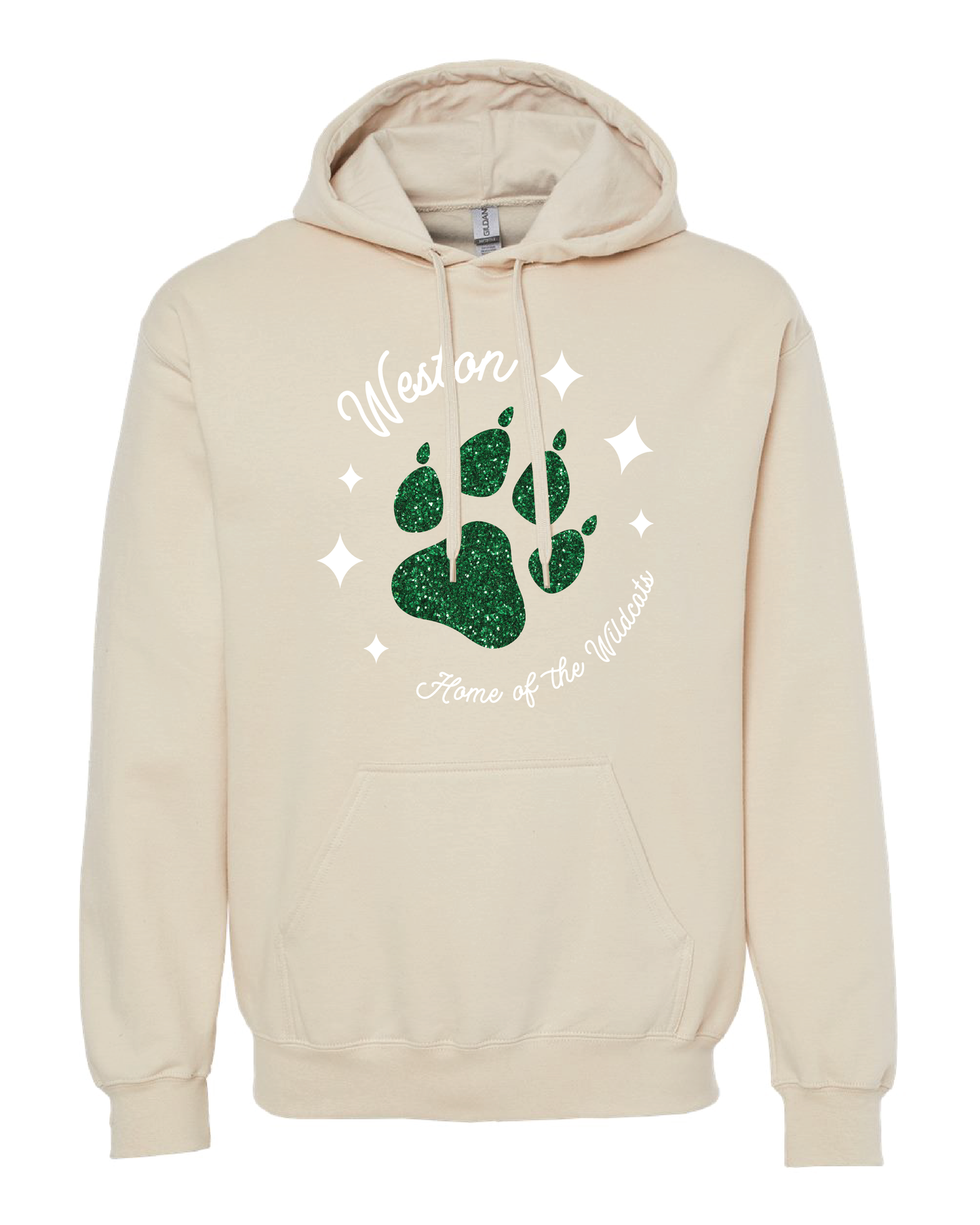 Wildcats Glitter Hoodie