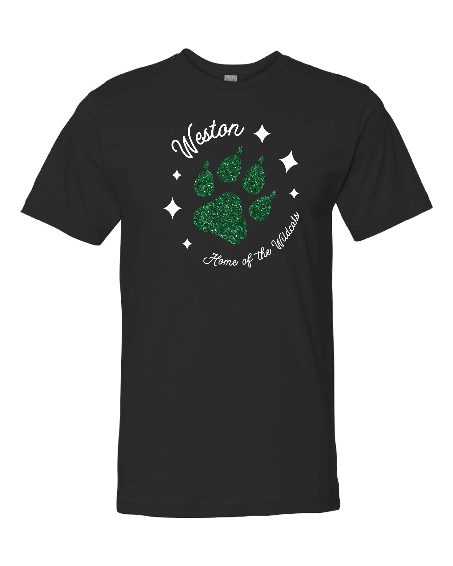 LAST CALL Glitter Wildcats Tee ADULT