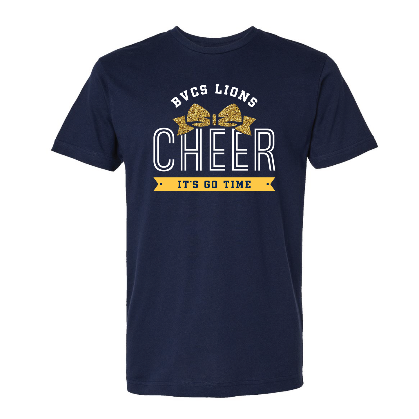 Glitter Cheer Bow Tee
