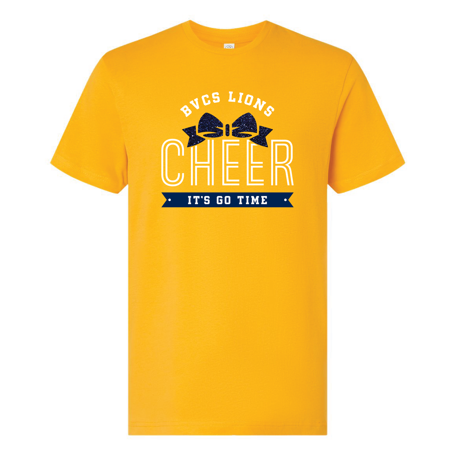 Glitter Cheer Bow Tee