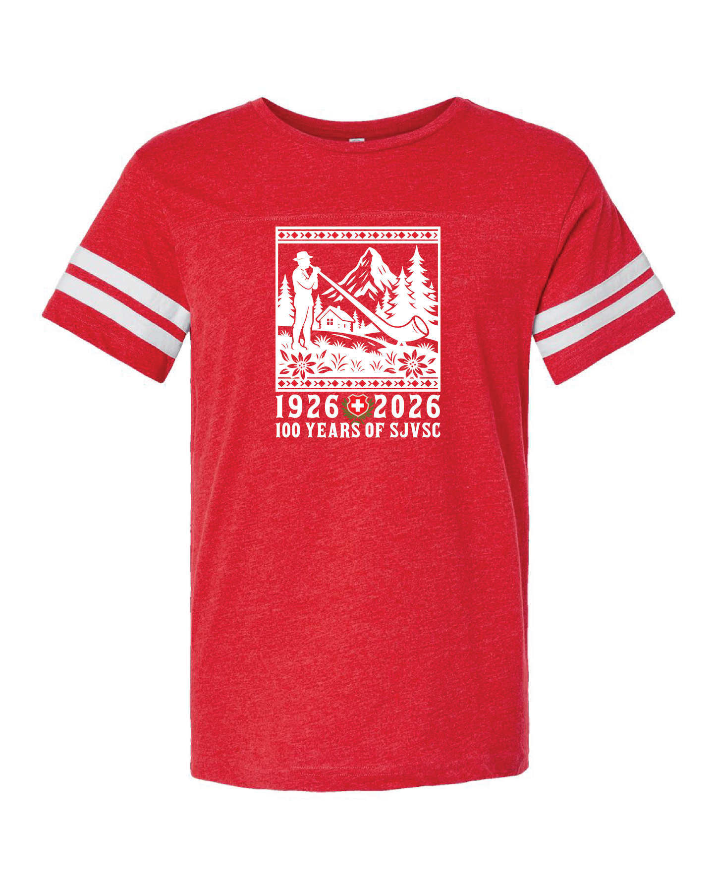 SJVSC Football Style Tee (Choose your Design!)