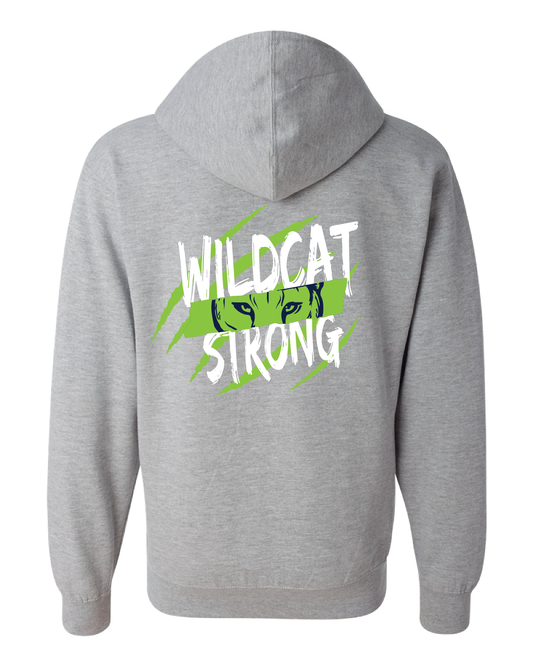 Wildcat Slash Zip Up Hoodie