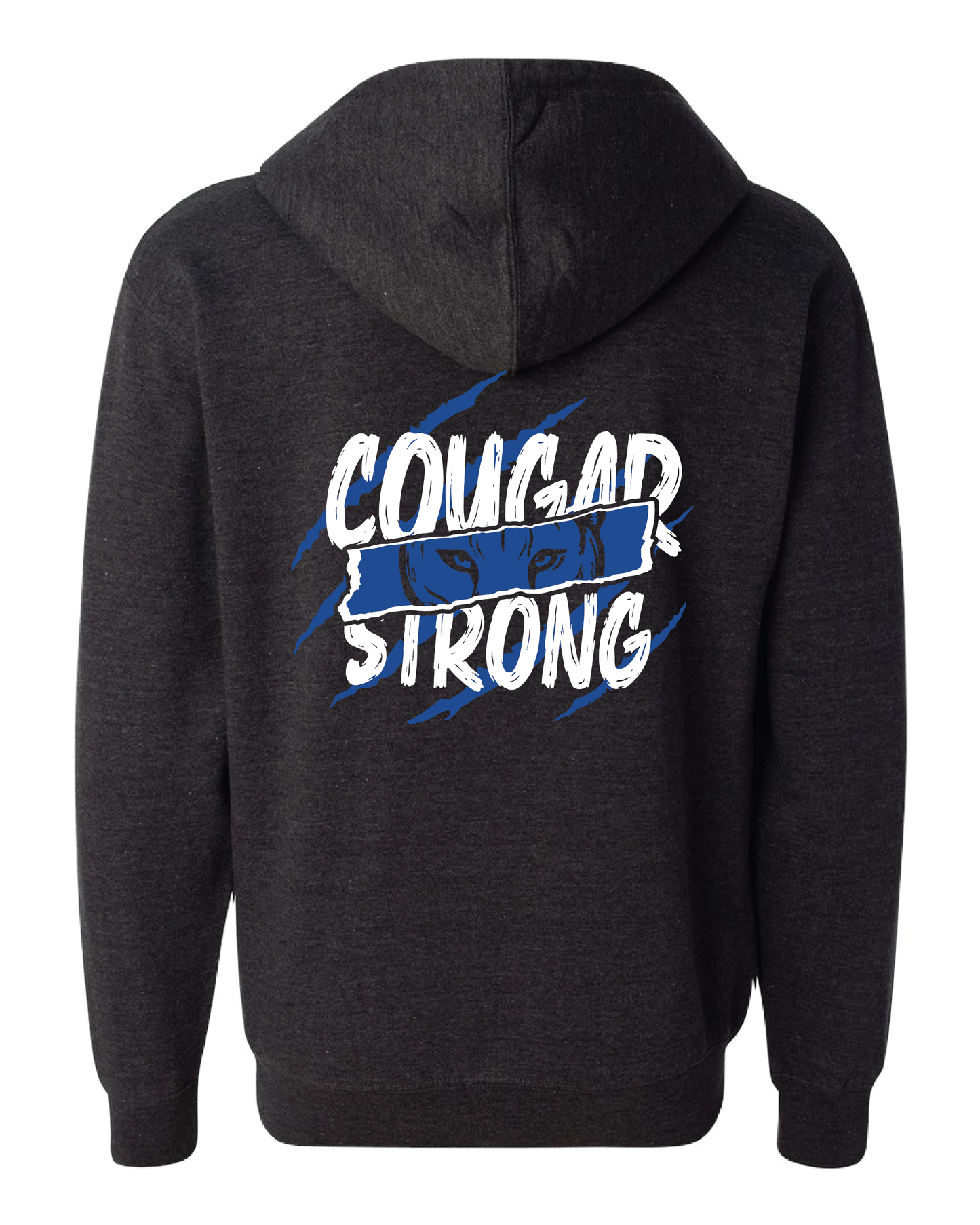 Cougar Slash Zip Up Hoodie