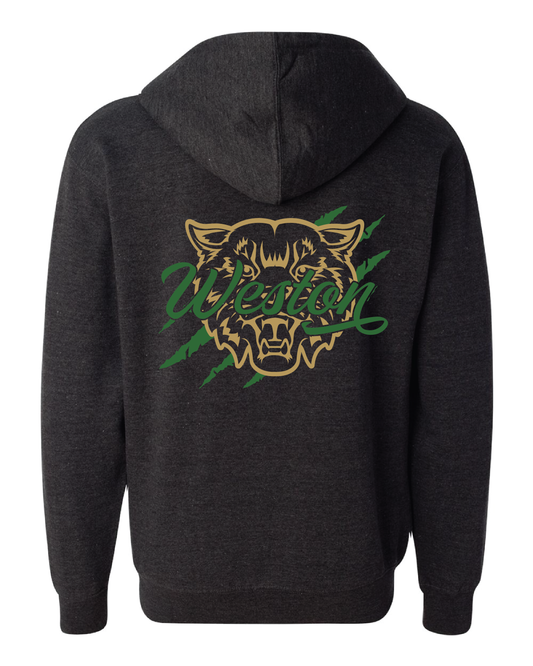 Wildcat Slash Zip Up Hoodie