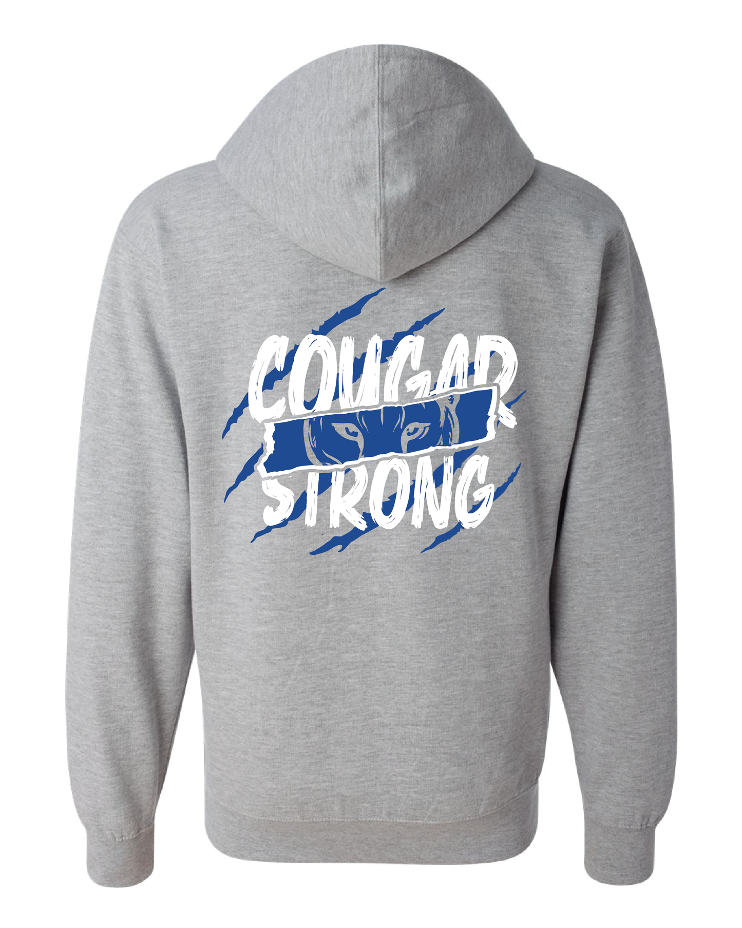 Cougar Slash Zip Up Hoodie