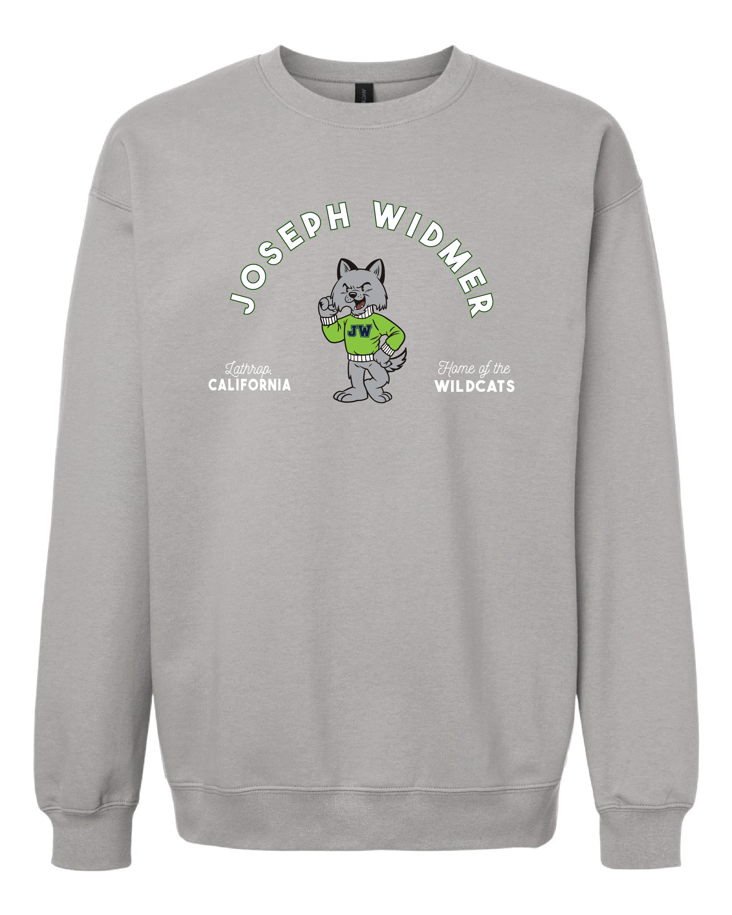 Wildcat Caricature Crewneck Sweatshirt