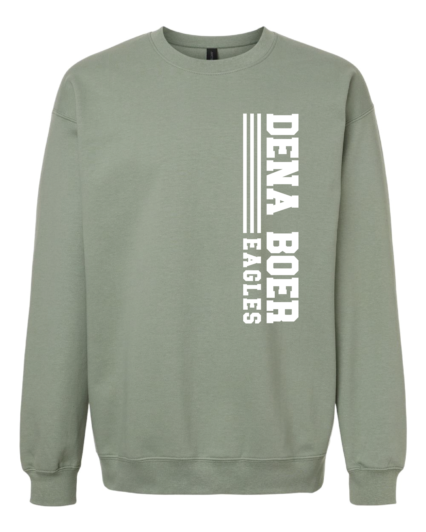 DB Puff Paint Crewneck Sweatshirt