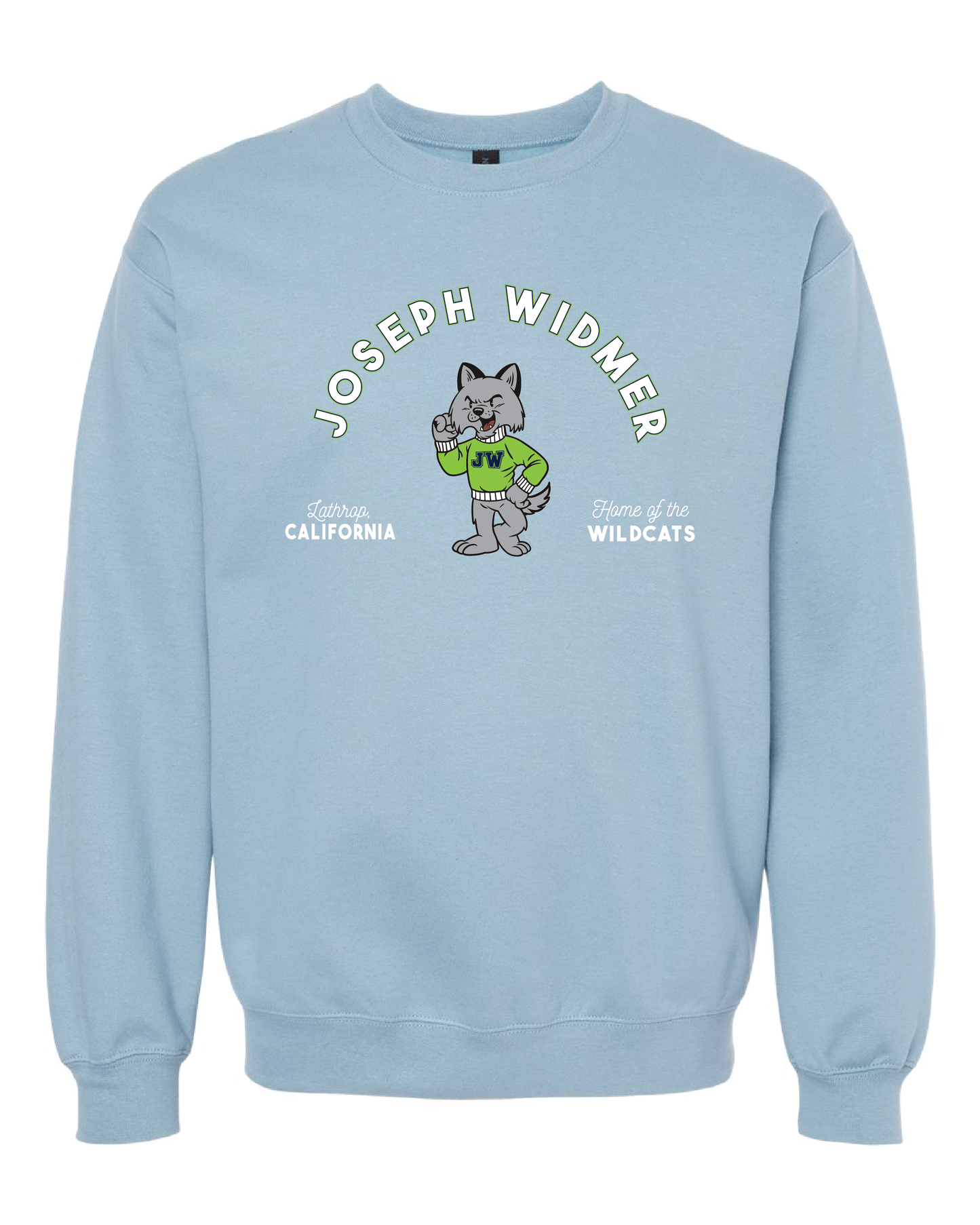 Wildcat Caricature Crewneck Sweatshirt