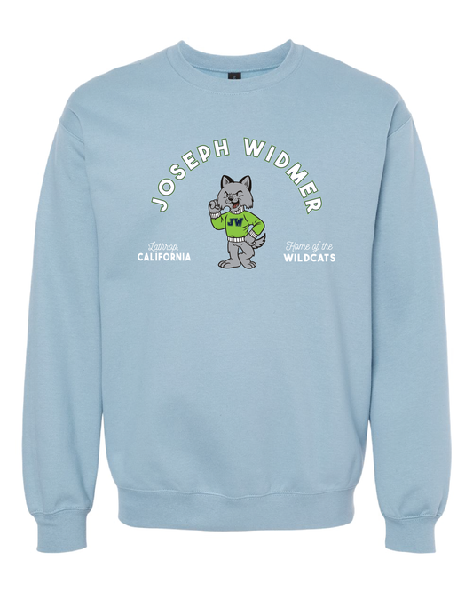 Wildcat Caricature Crewneck Sweatshirt