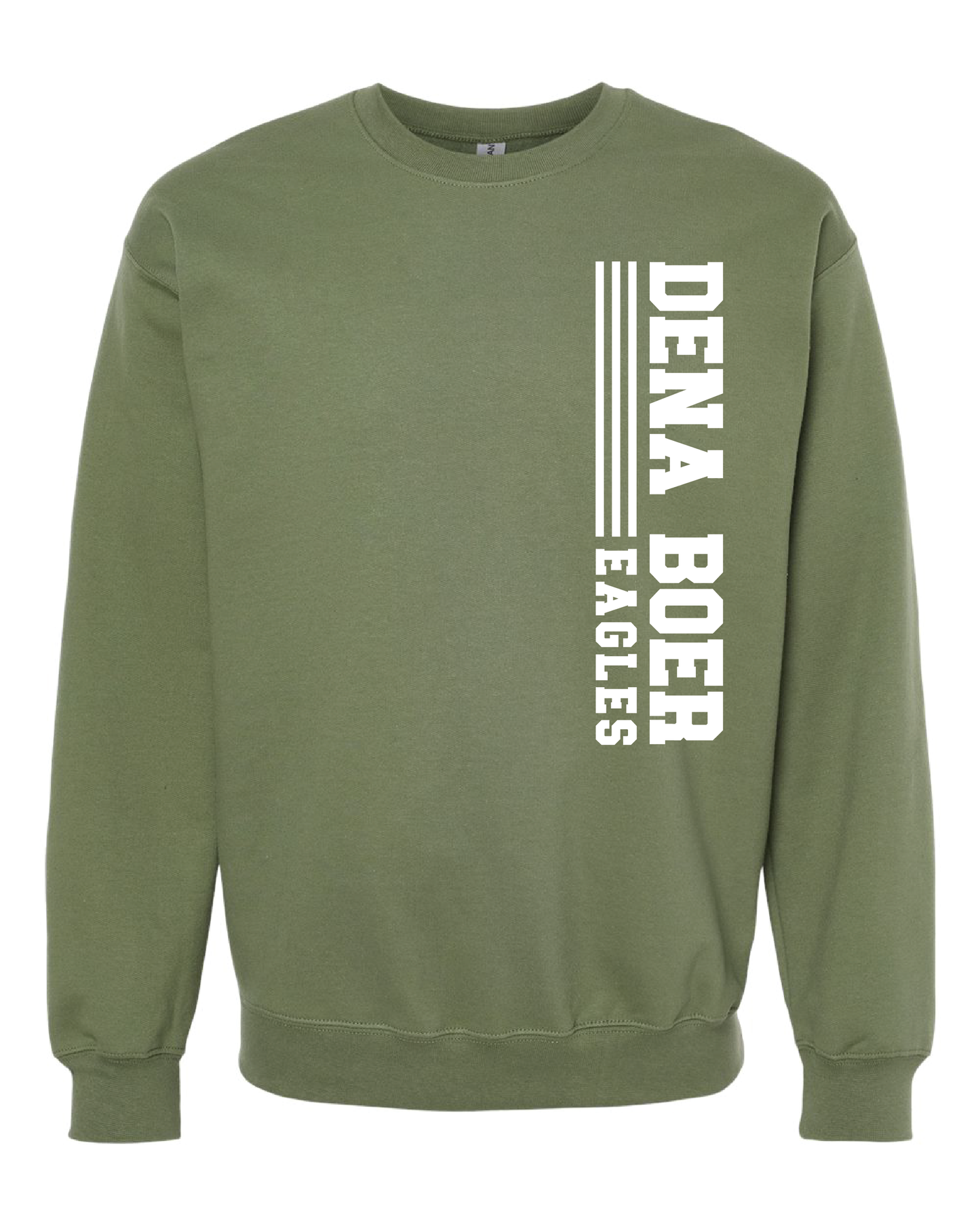 DB Puff Paint Crewneck Sweatshirt