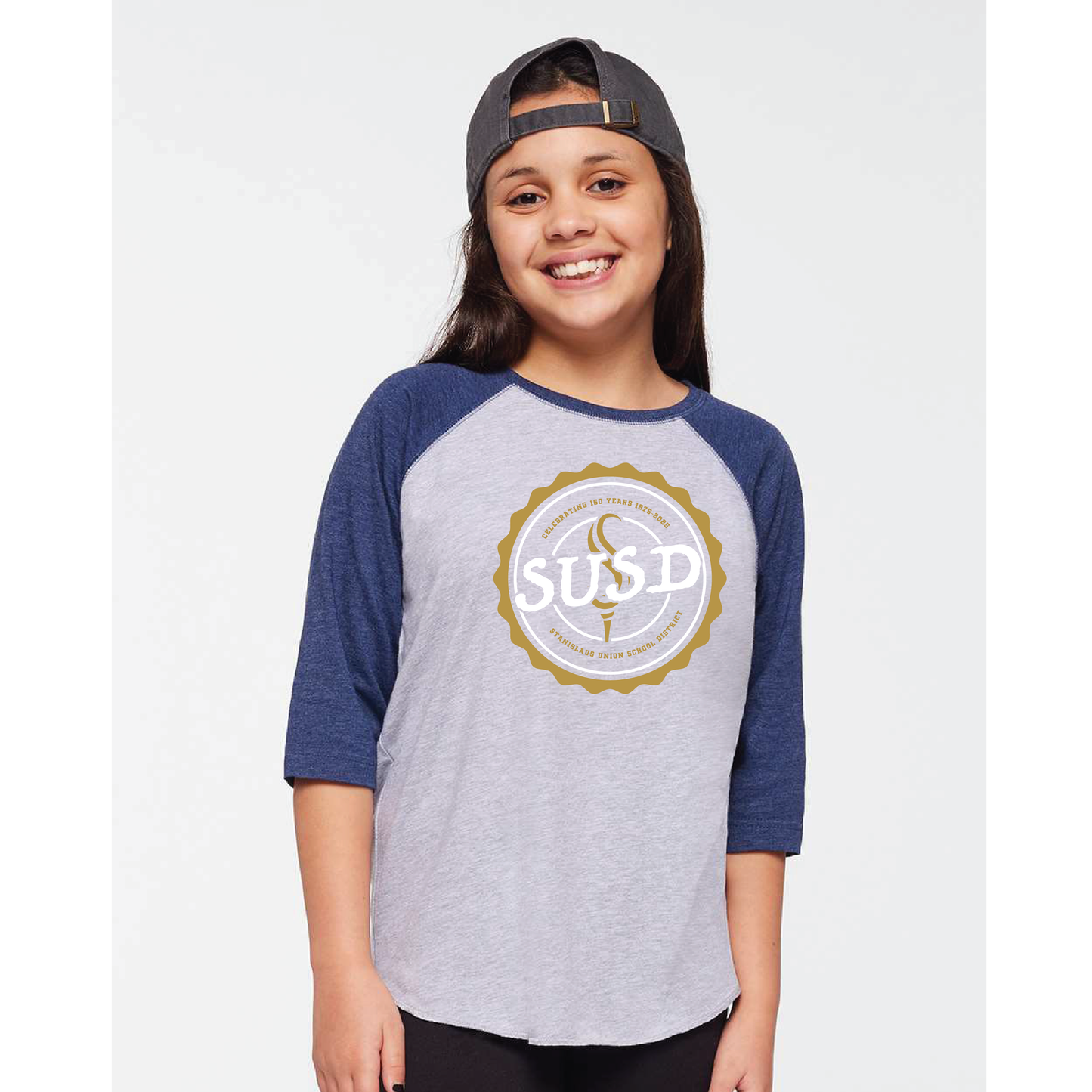 Long Sleeve Baseball Tee (choose your design!)