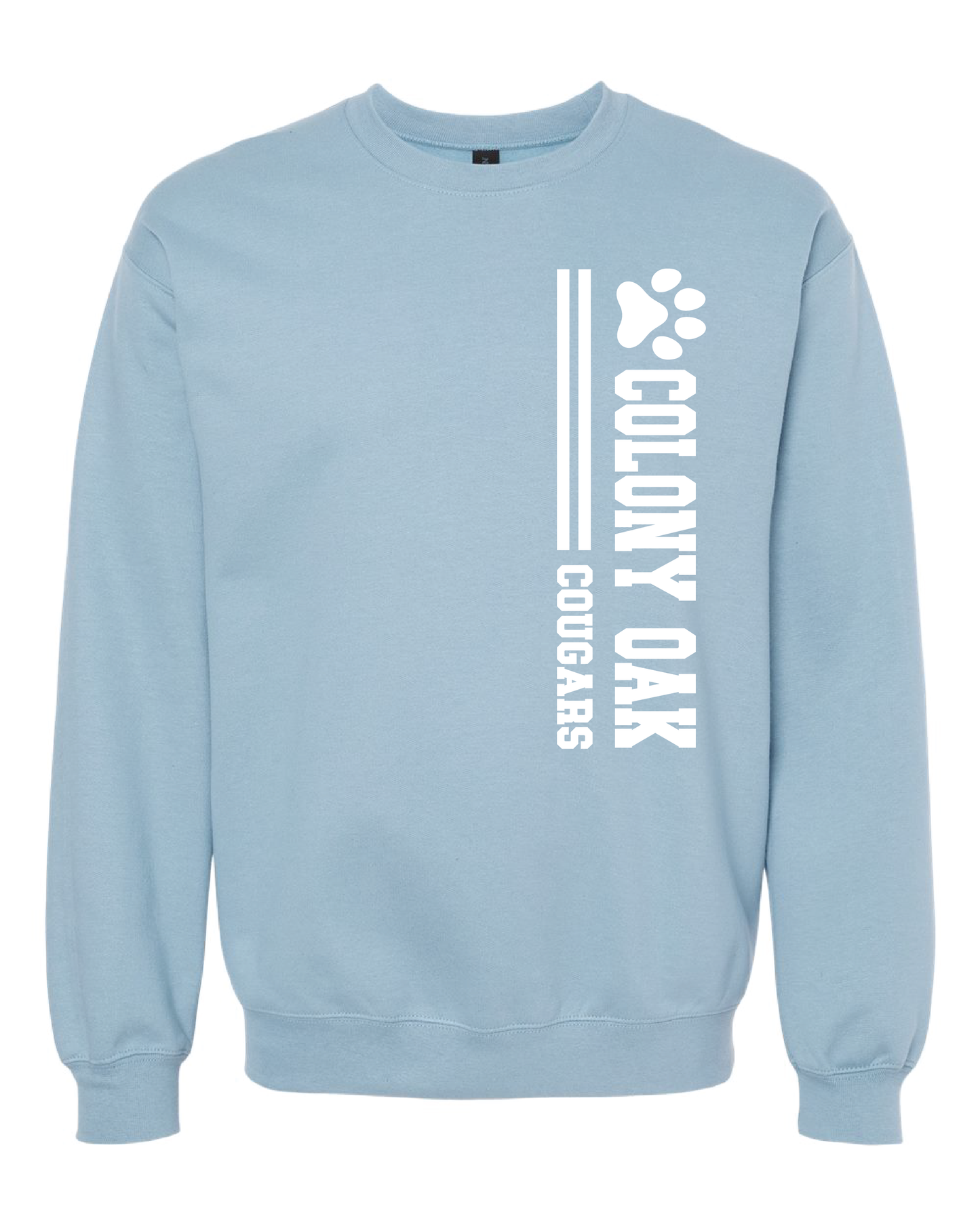 Cougar Puff Paint Crewneck Sweatshirt