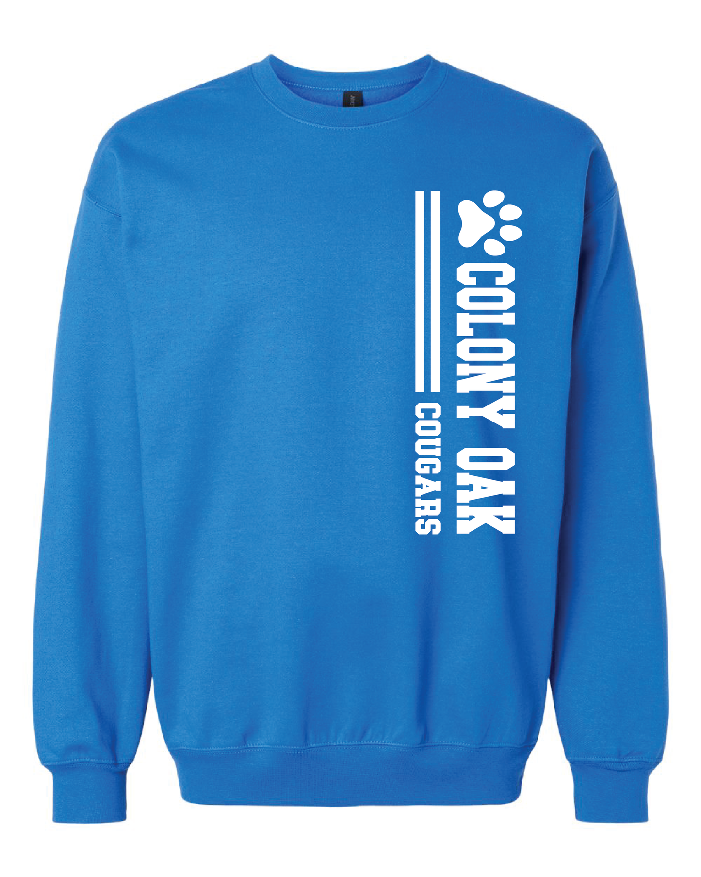 Cougar Puff Paint Crewneck Sweatshirt