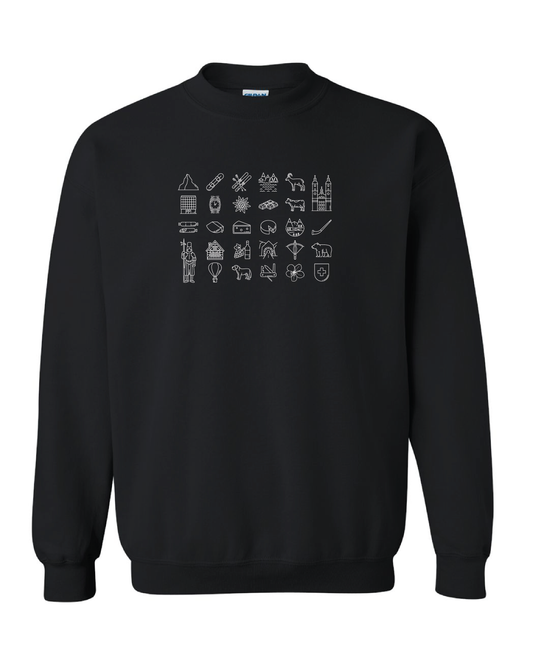 Swiss Icons Crewneck Sweatshirt