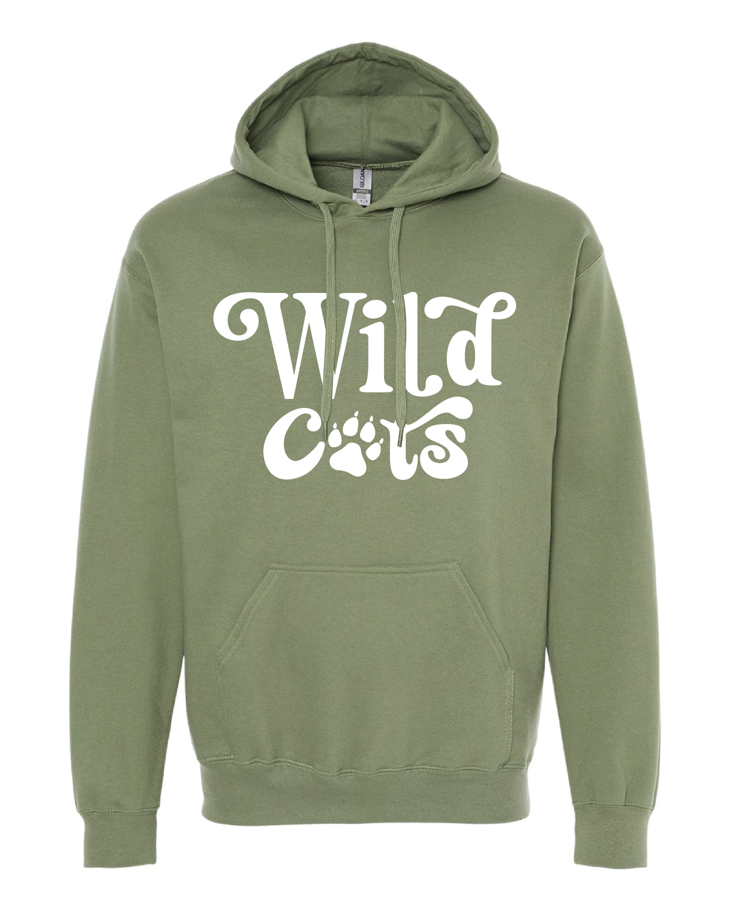 Wildcats Puff Paint Hoodie