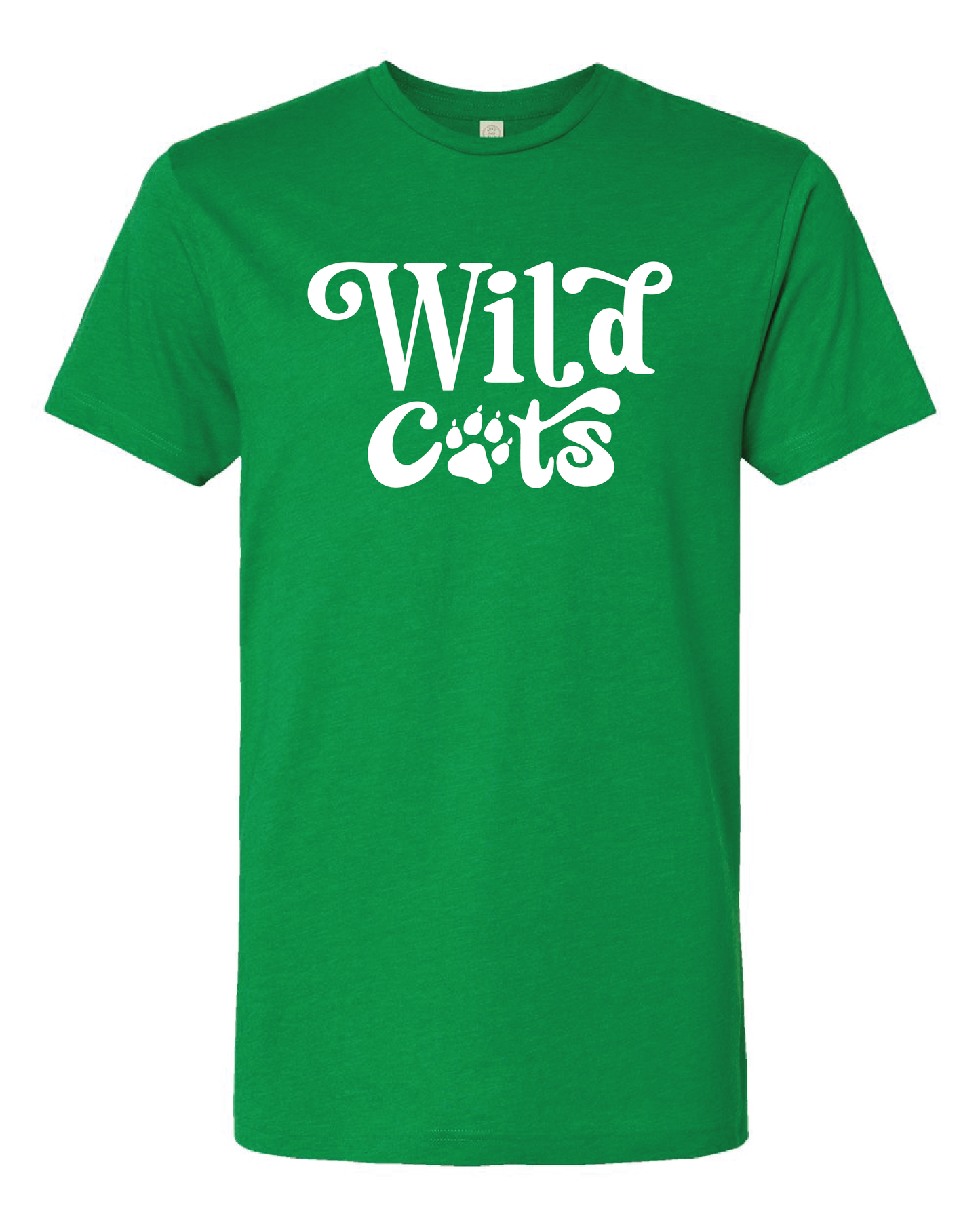 Wildcats Puff Paint Tee
