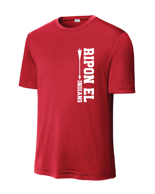 Indians Puff Paint Tee