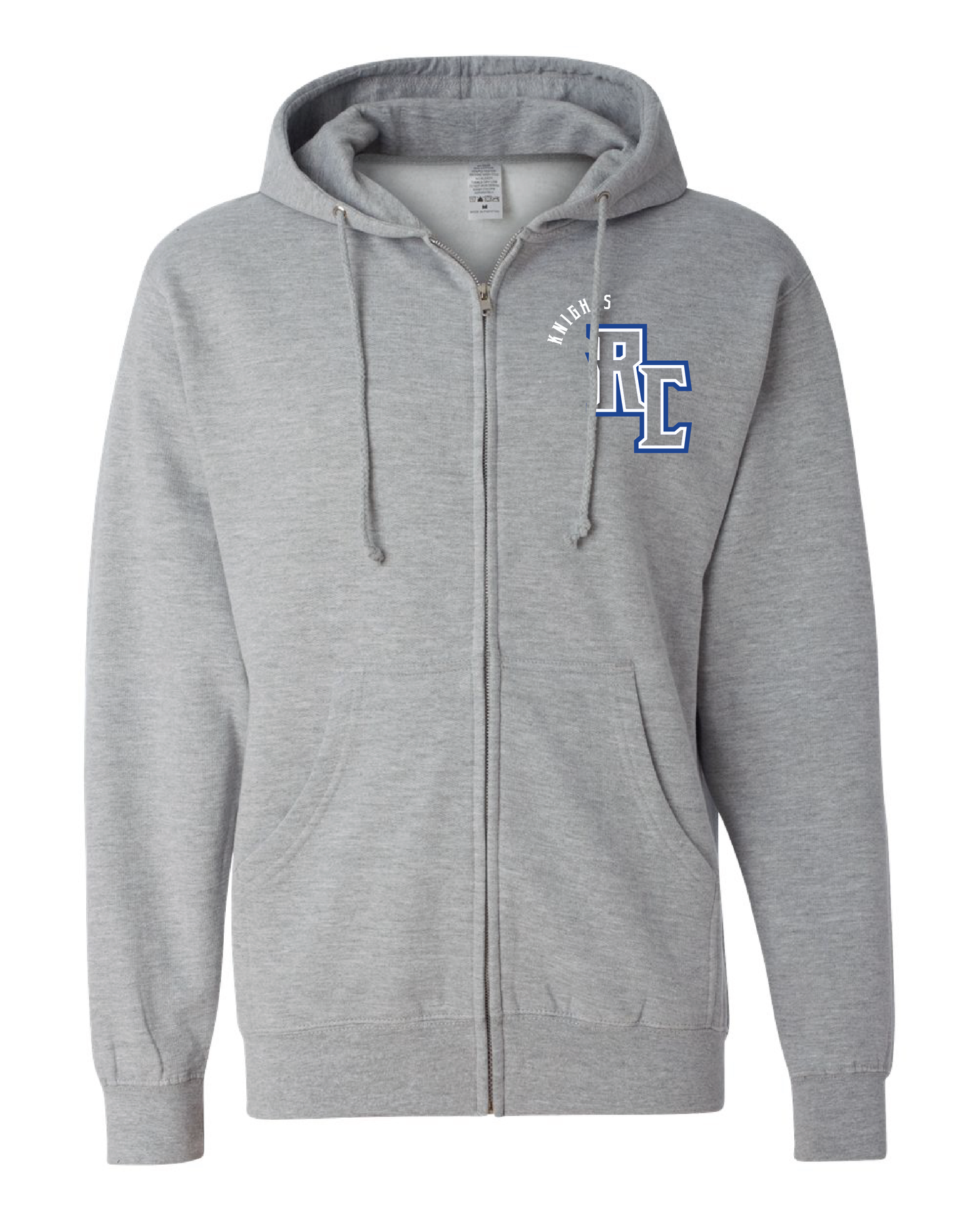 Vintage Knights Zip Up Hoodie