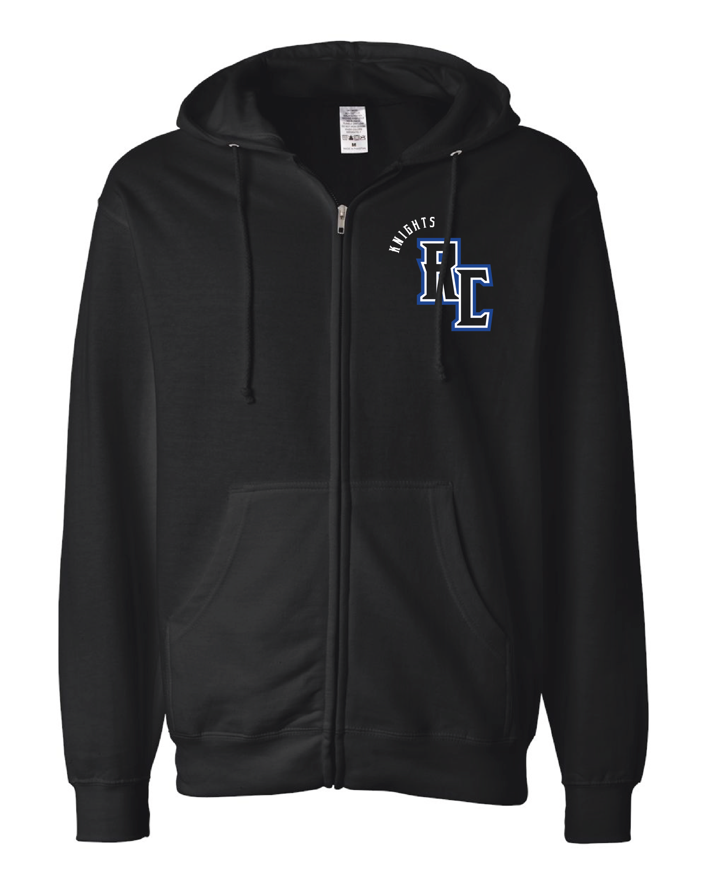 Vintage Knights Zip Up Hoodie