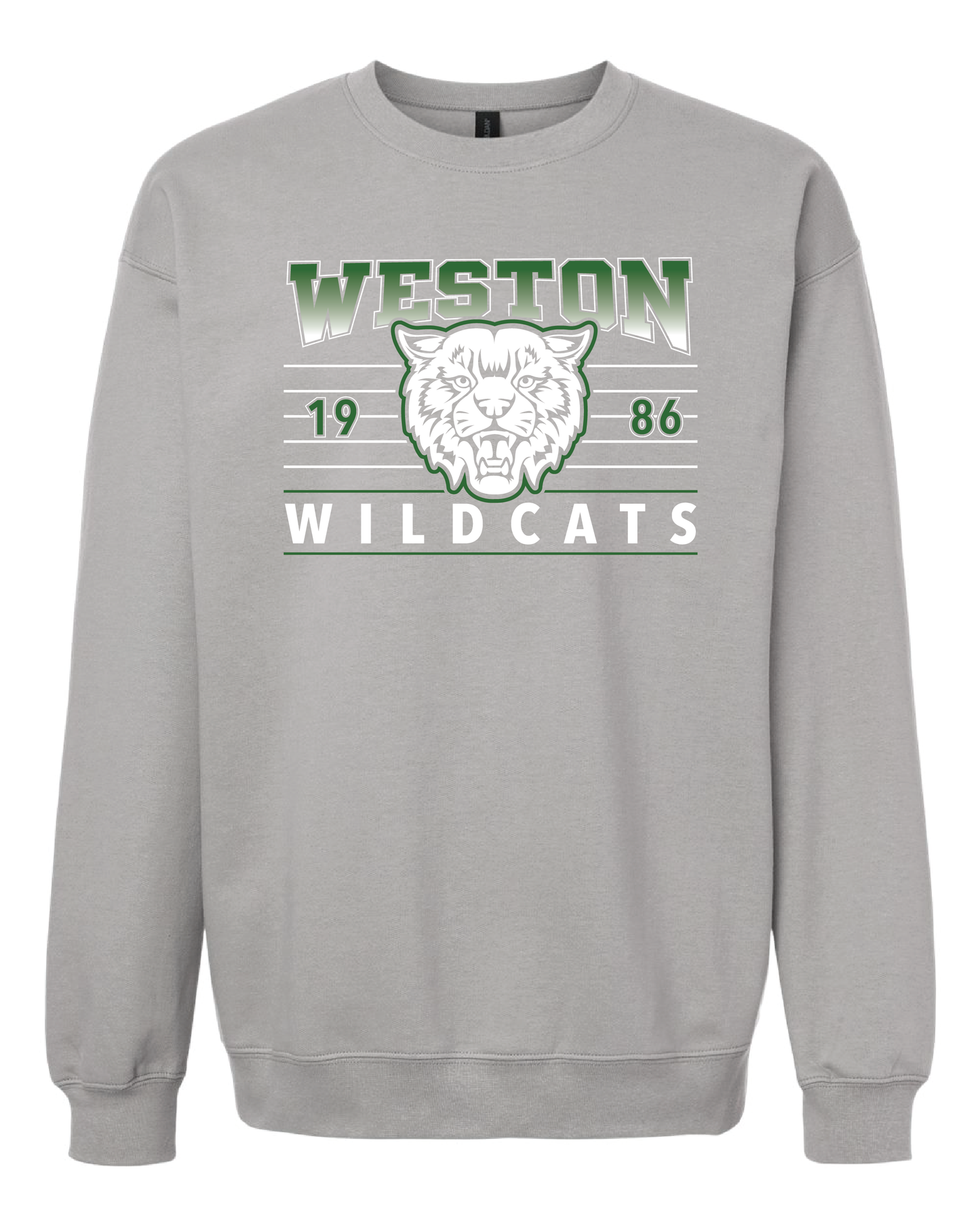 Ombre Wildcats Crewneck Sweatshirt