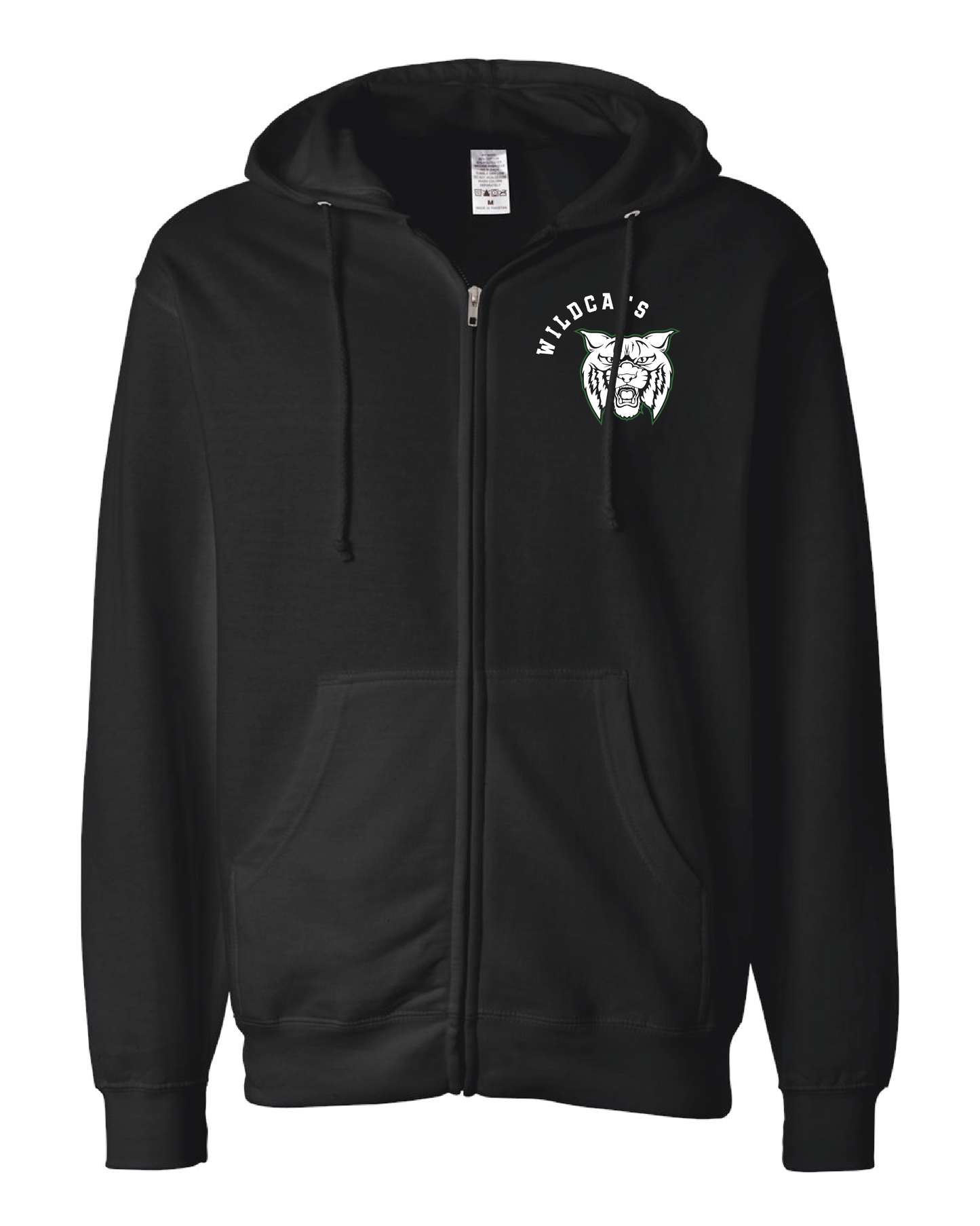Ombre Wildcats Zip Up Hoodie