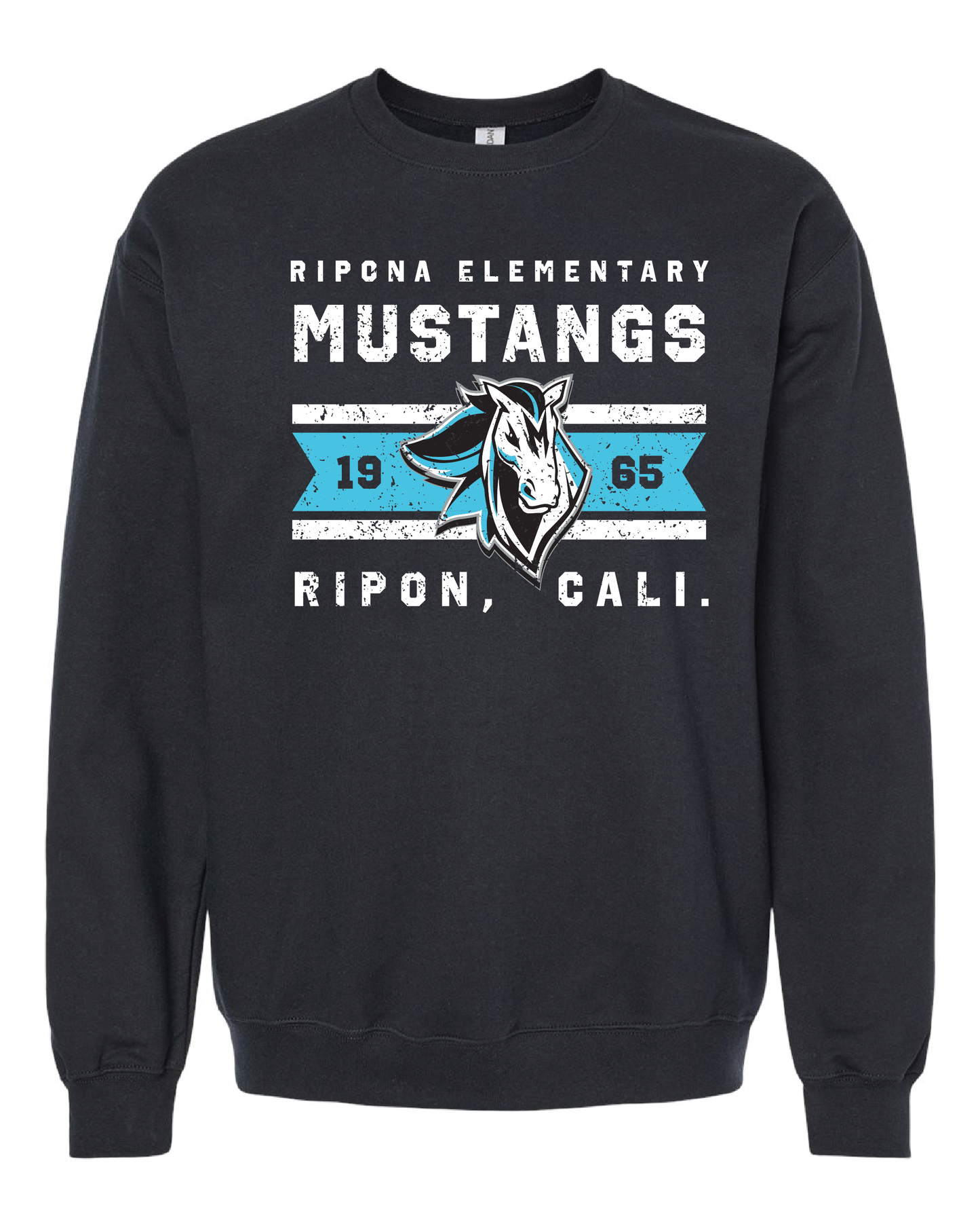 Vintage Mustangs Crewneck Sweatshirt