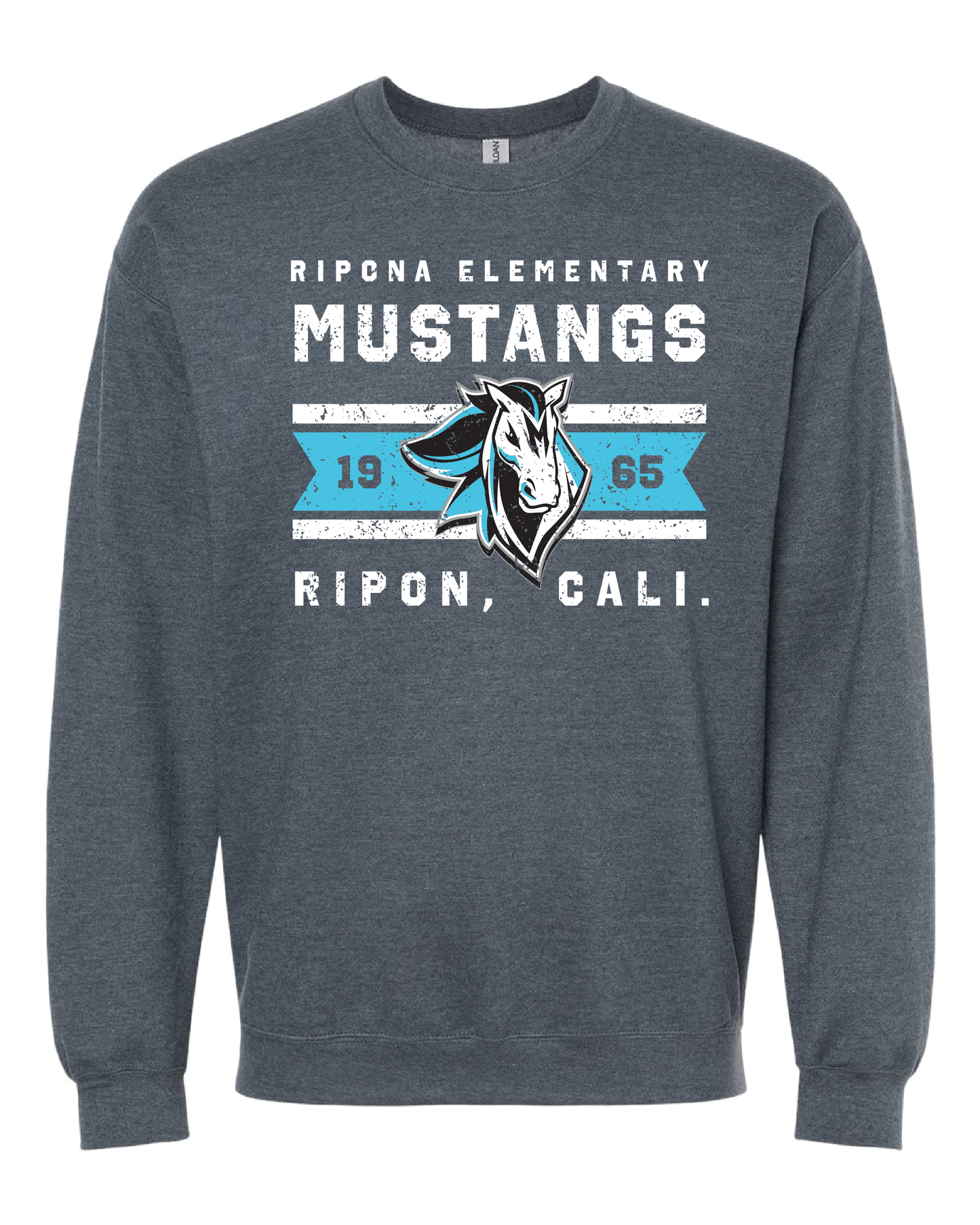 Vintage Mustangs Crewneck Sweatshirt