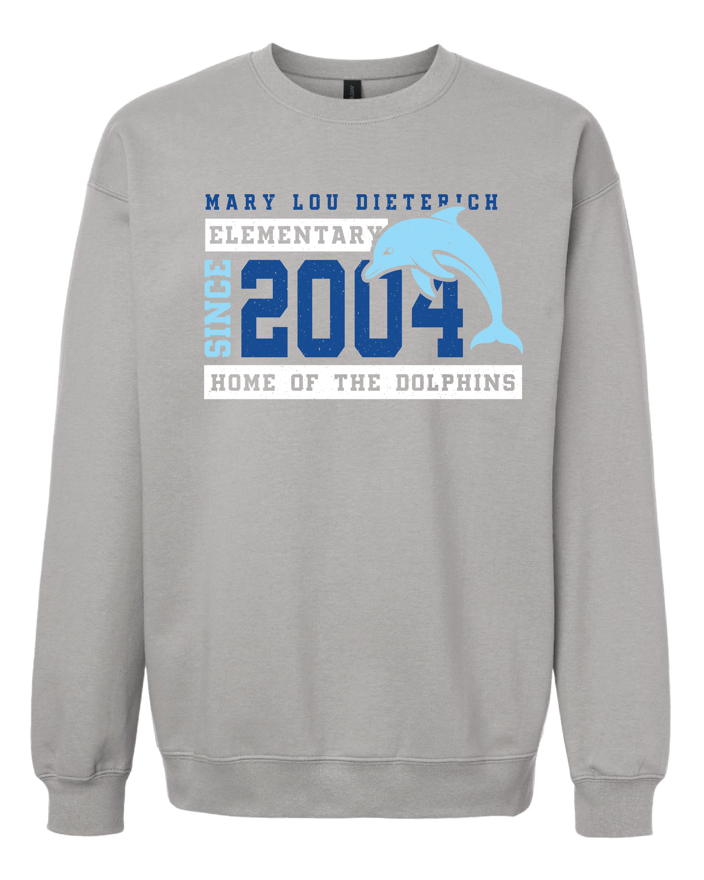 Vintage Dolphins Crewneck Sweatshirt