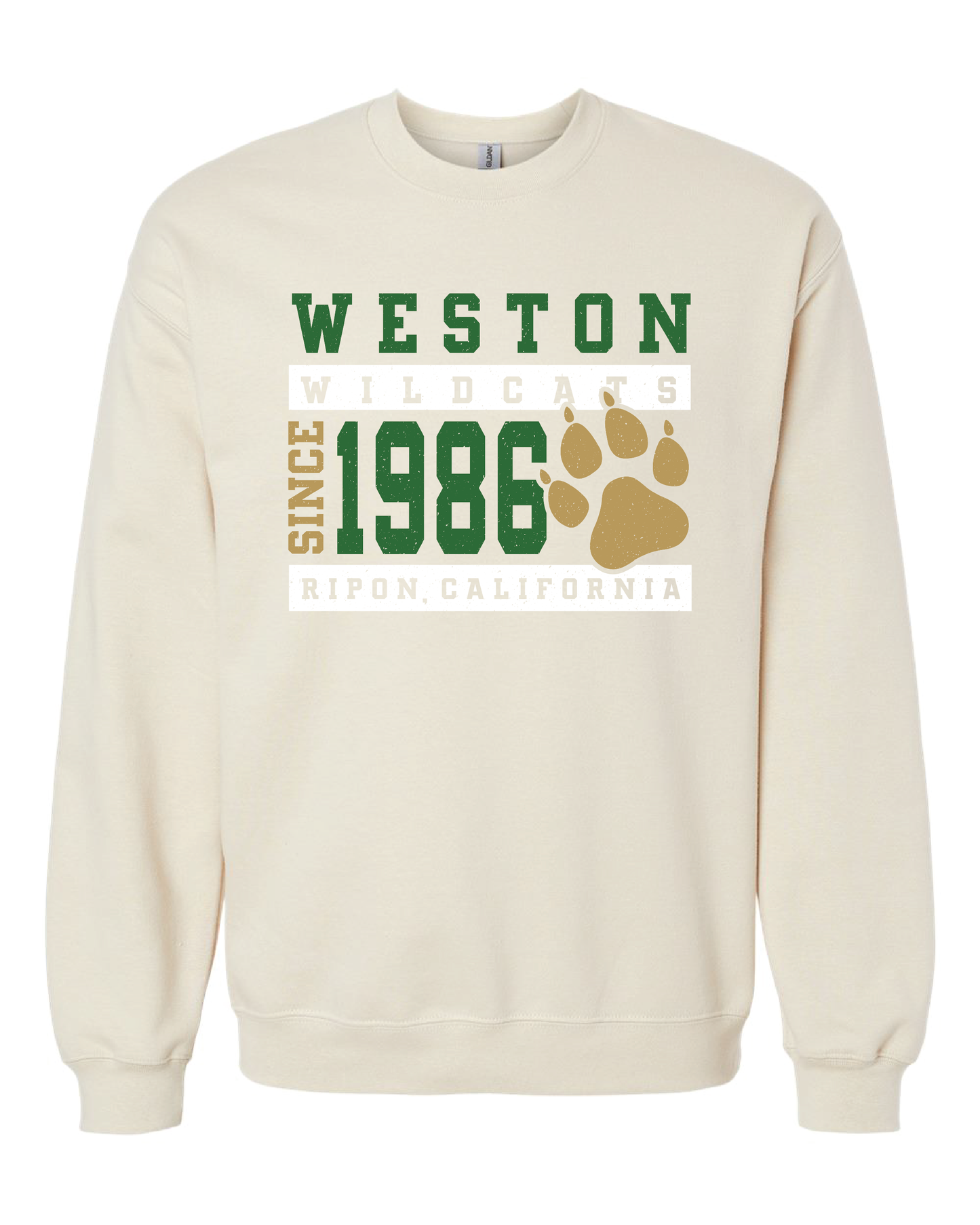 Vintage Wildcats Crewneck Sweatshirt