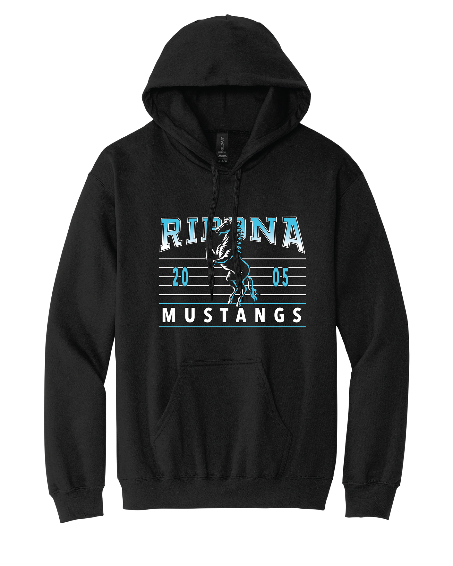 Ombre Mustangs Hoodie