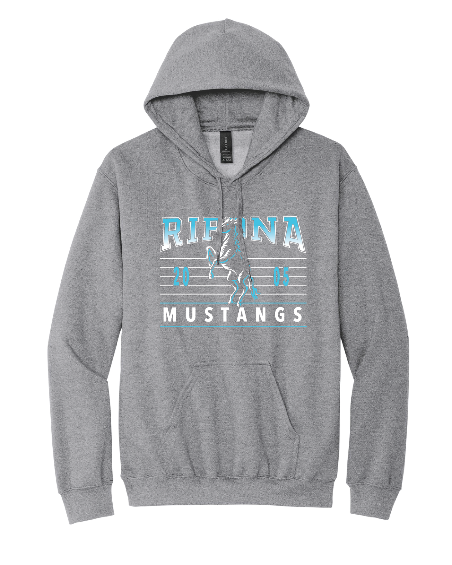 Ombre Mustangs Hoodie