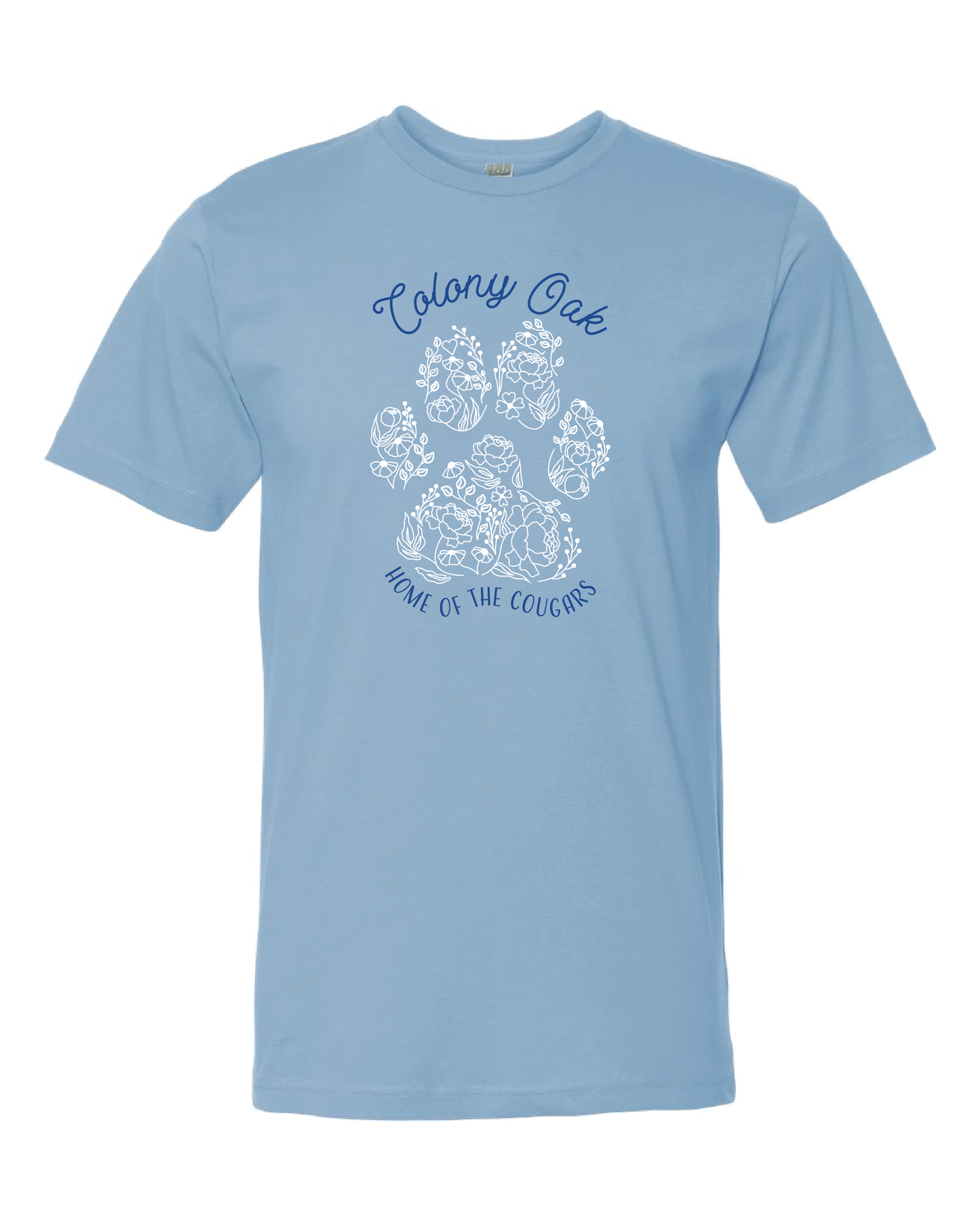 LAST CALL Floral Cougars Tee ADULT