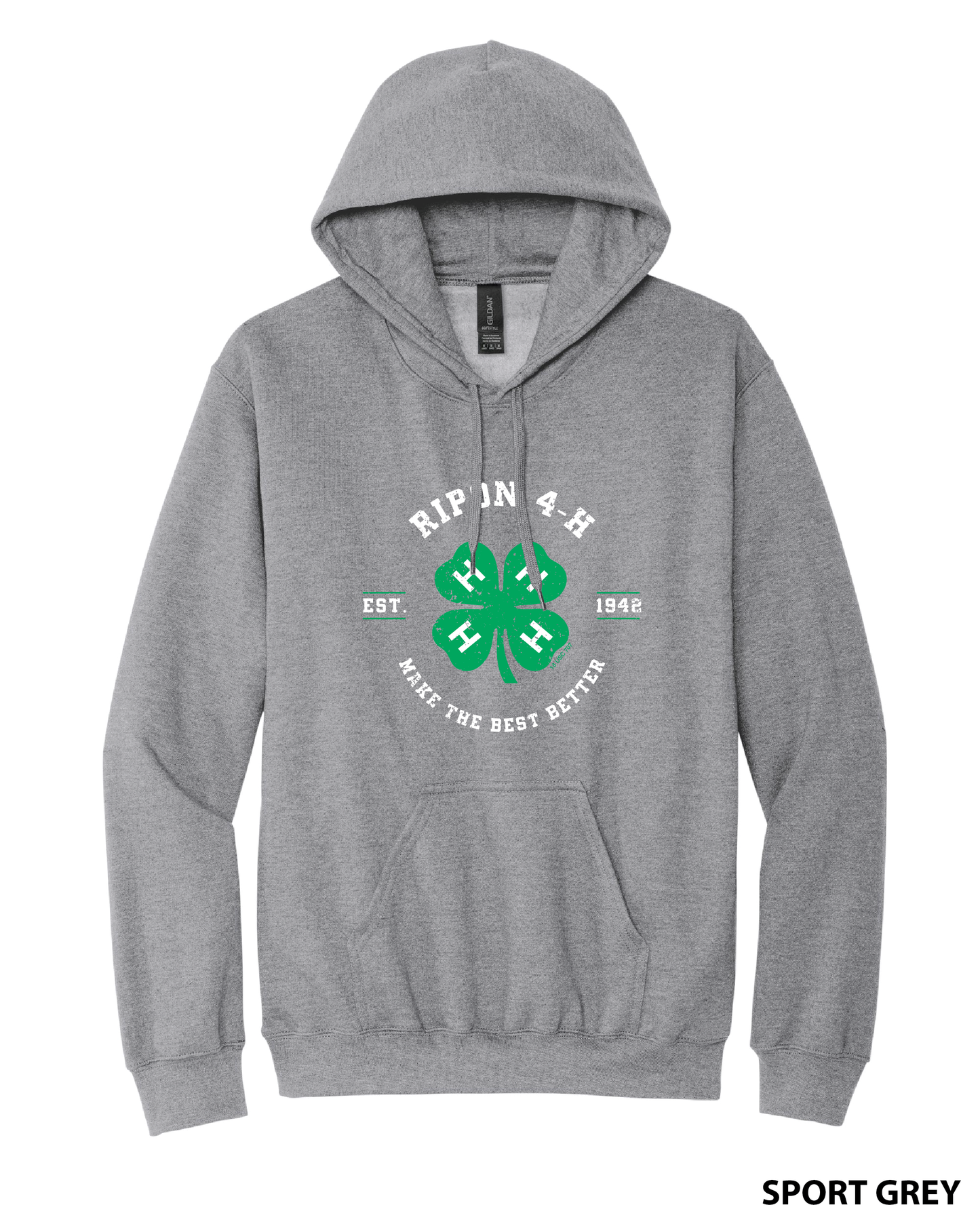 Distressed 4-H Hoodie