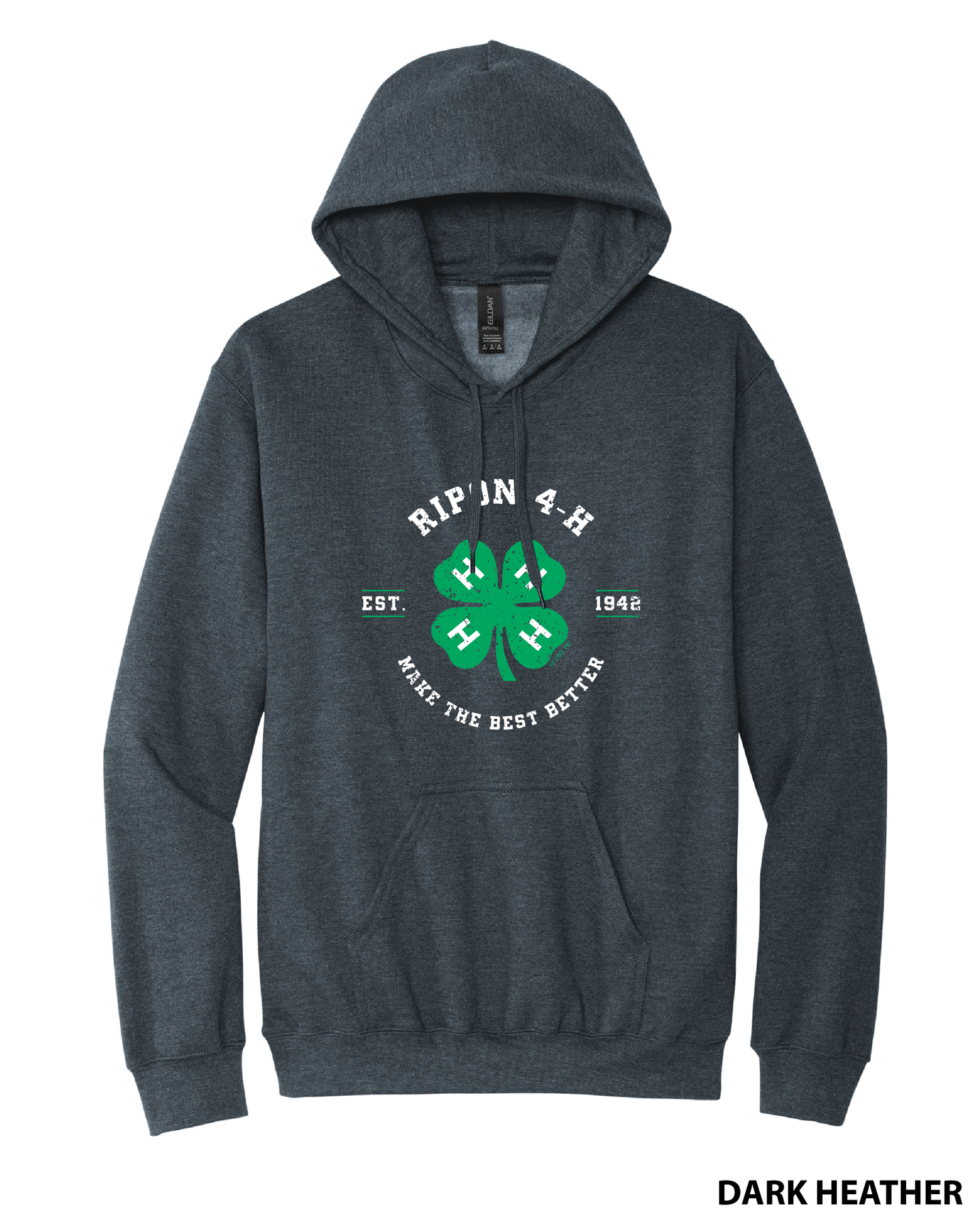 Distressed 4-H Hoodie