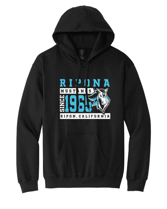 Mustang Distressed Hoodie