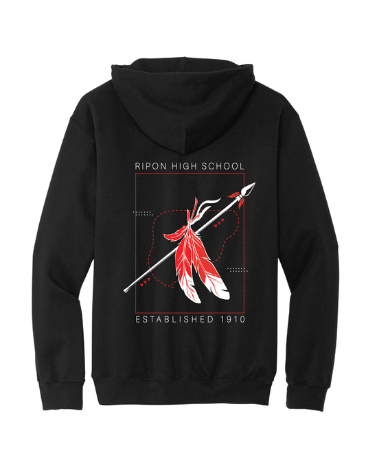 RHS Modern Print Hoodie