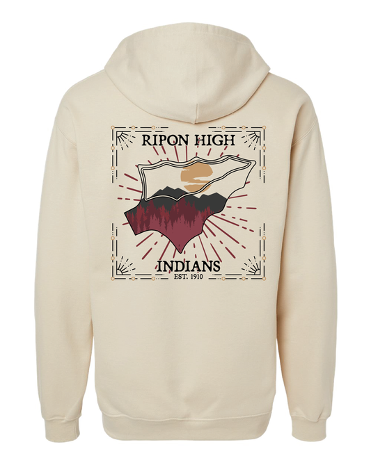 RHS National Park Zip Up Hoodie