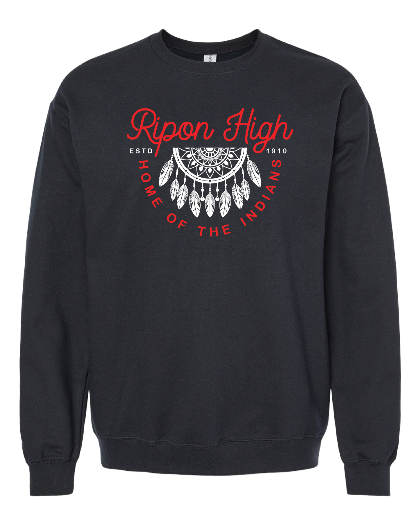 Indians Curly Crewneck Sweatshirt