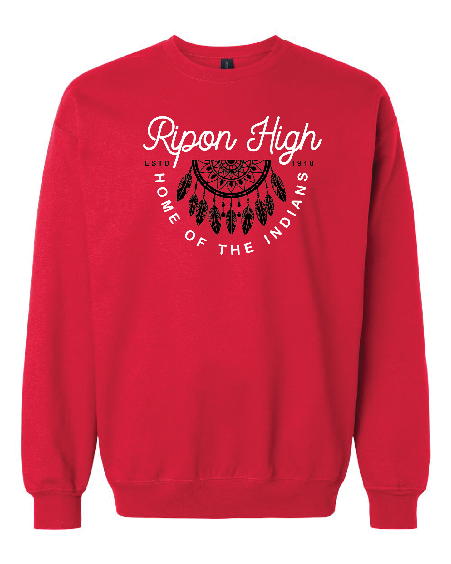 Indians Curly Crewneck Sweatshirt