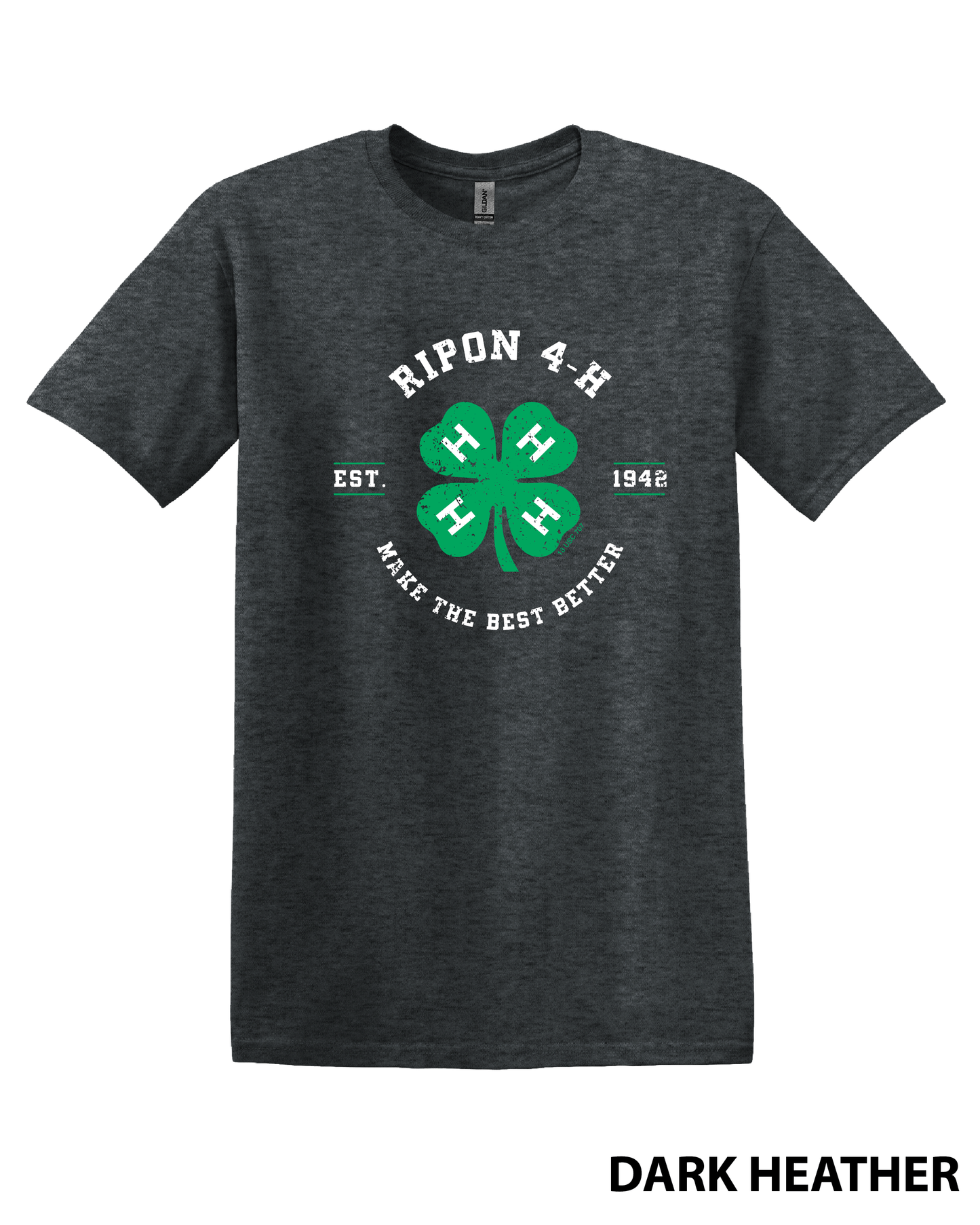 Distressed 4-H Tee