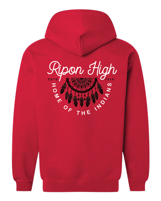 RHS Curly Indians Zip Up Hoodie