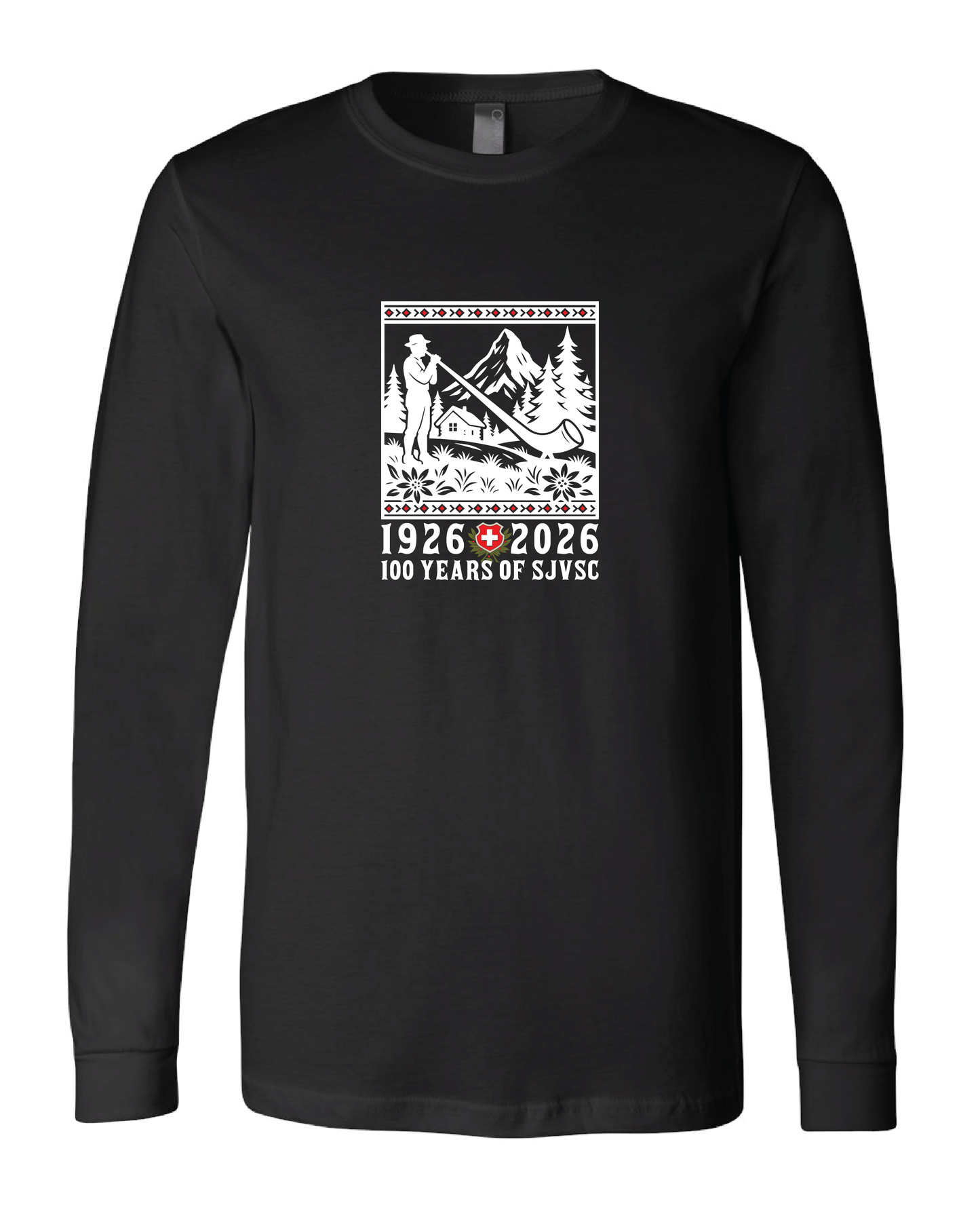 Long Sleeve Swiss Club (Choose your Design!)