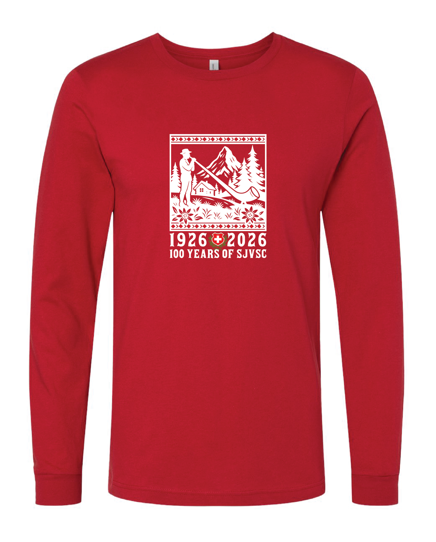 Long Sleeve Swiss Club (Choose your Design!)