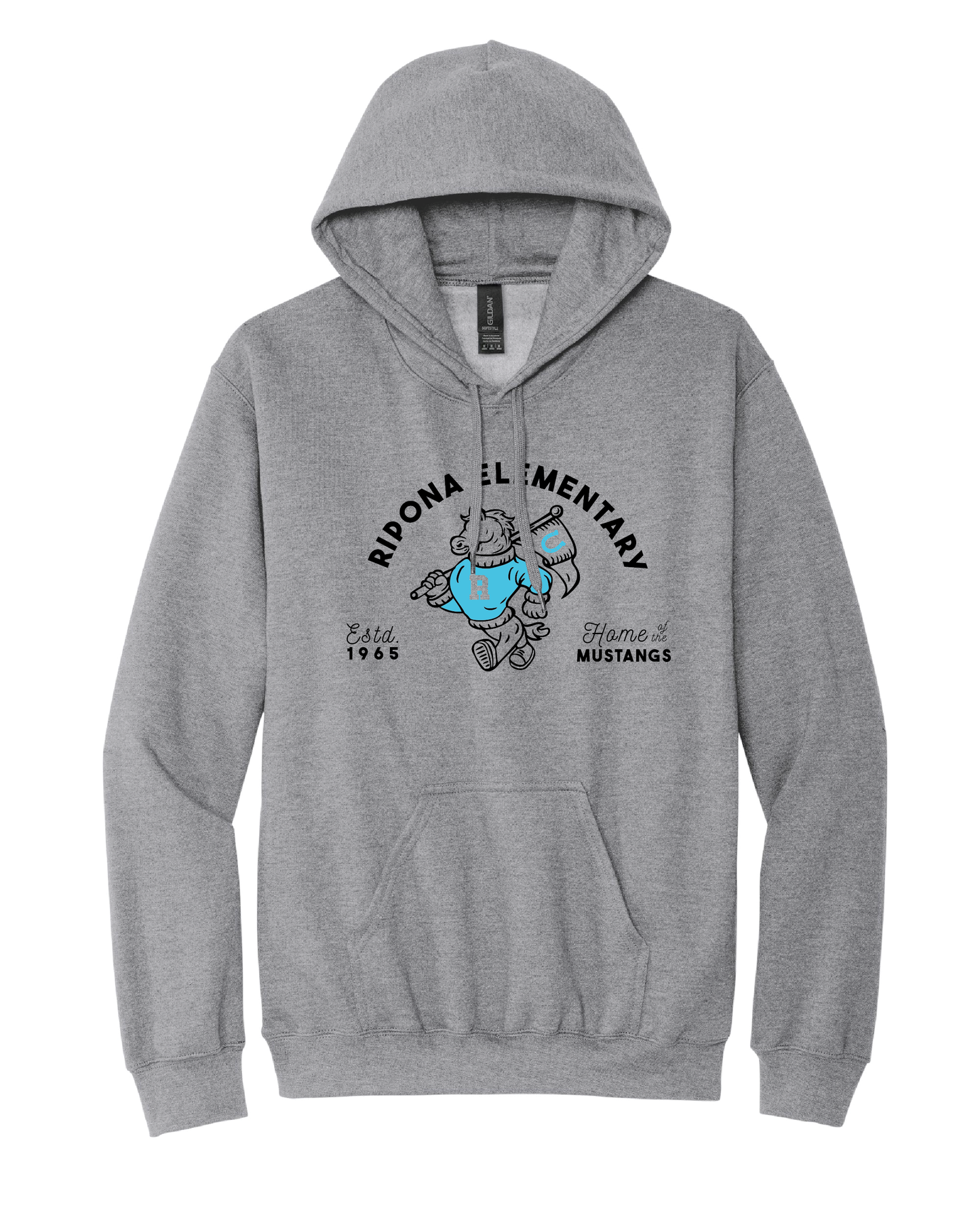 Mustang Caricature Hoodie