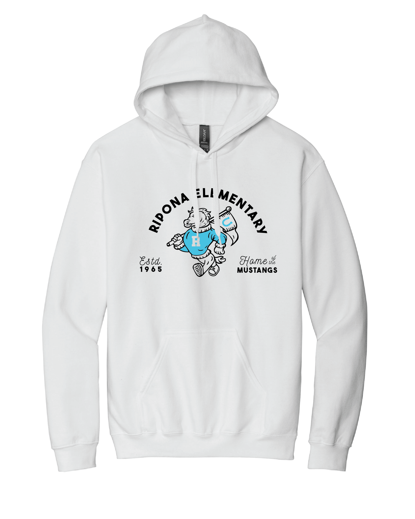 Mustang Caricature Hoodie