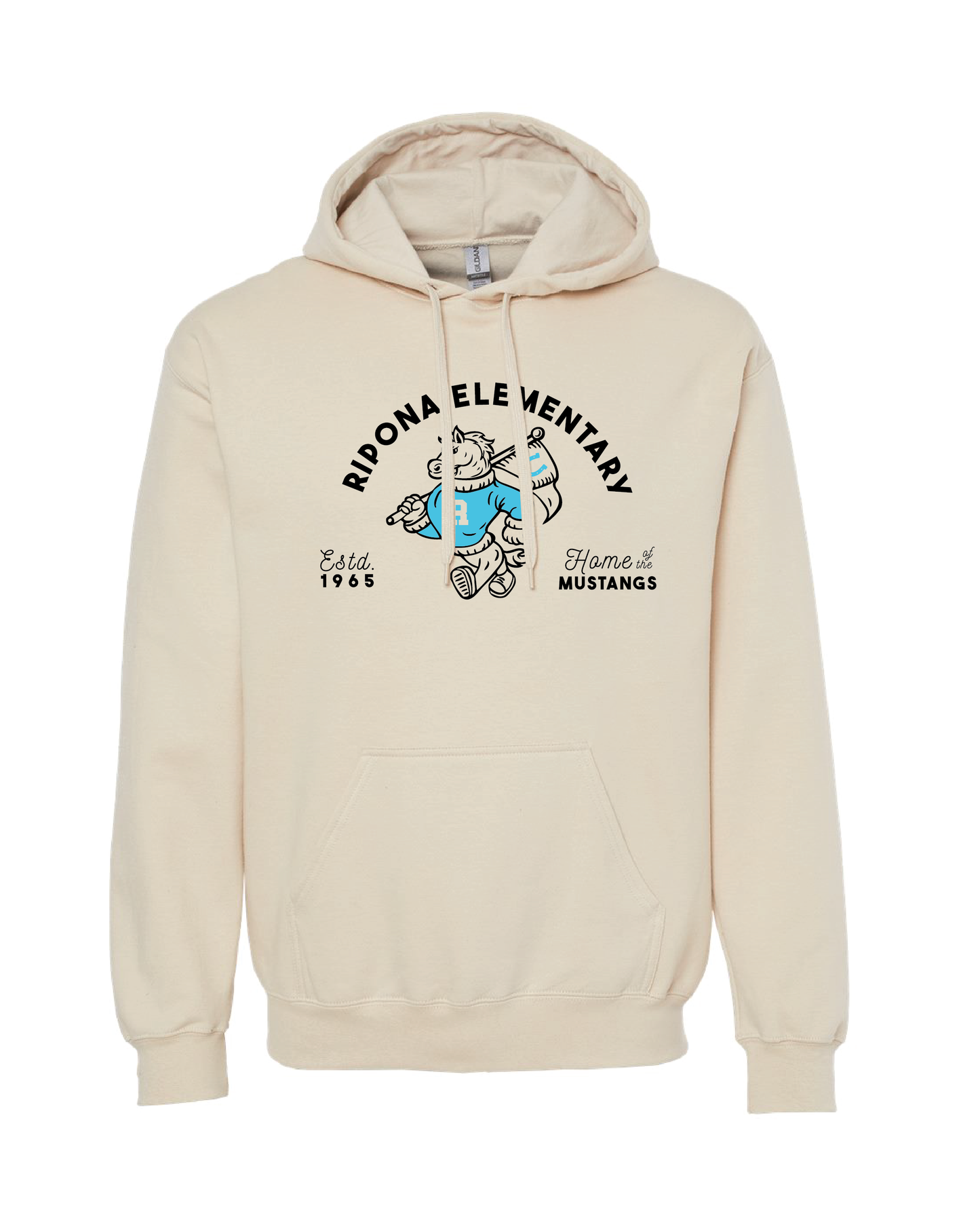 Mustang Caricature Hoodie