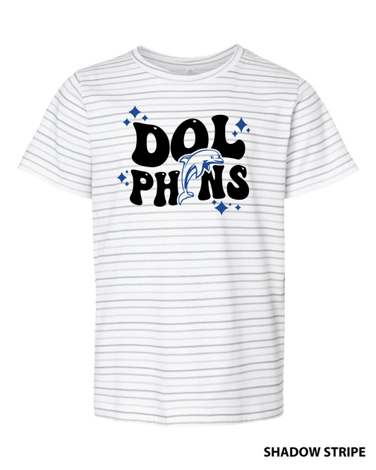 LAST CALL Groovy Dolphins Tee ADULT