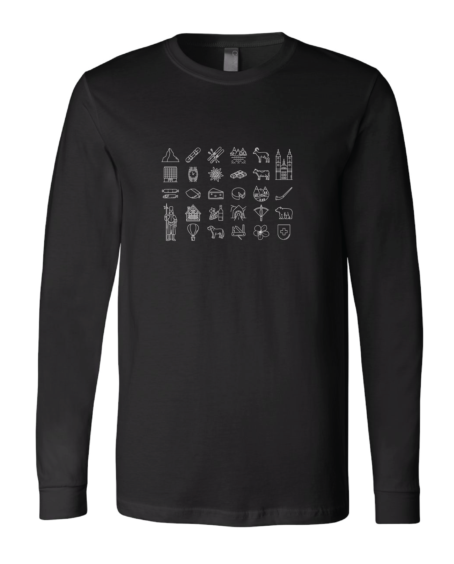 Long Sleeve Swiss Club (Choose your Design!)