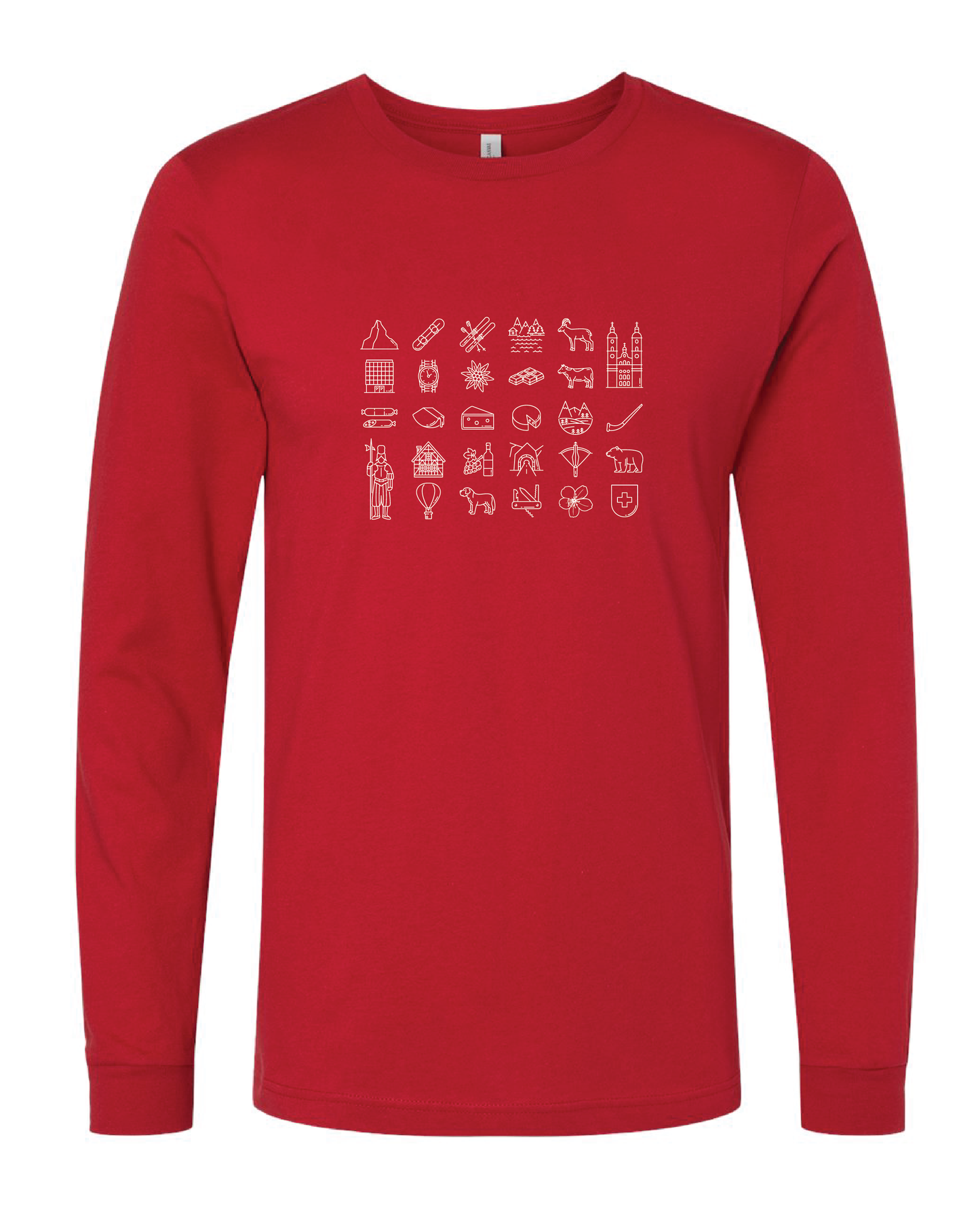 Long Sleeve Swiss Club (Choose your Design!)
