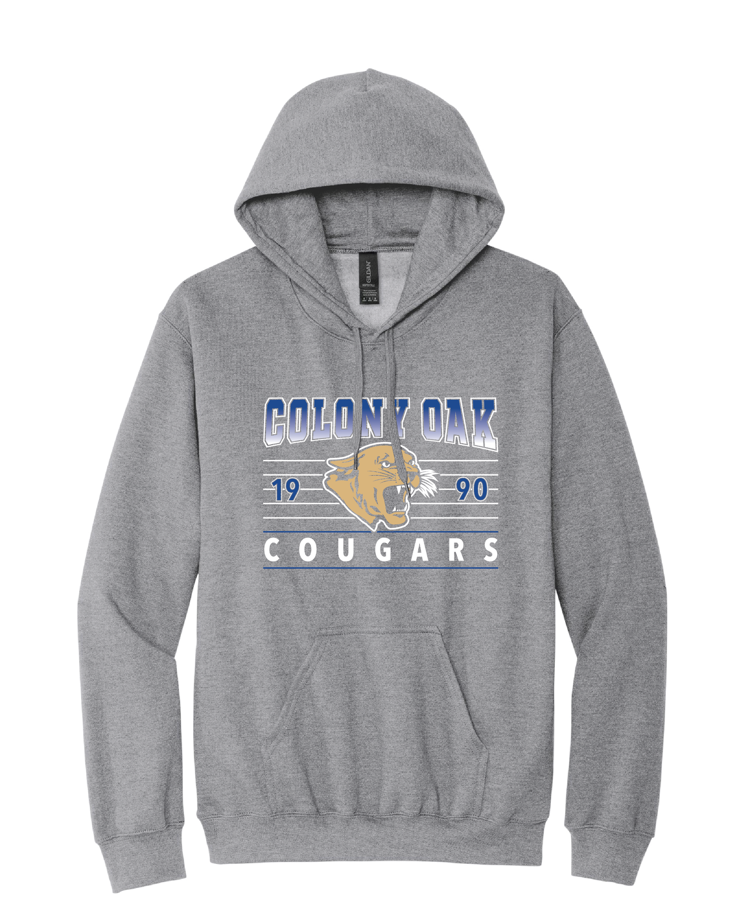 Ombre Cougar Hoodie